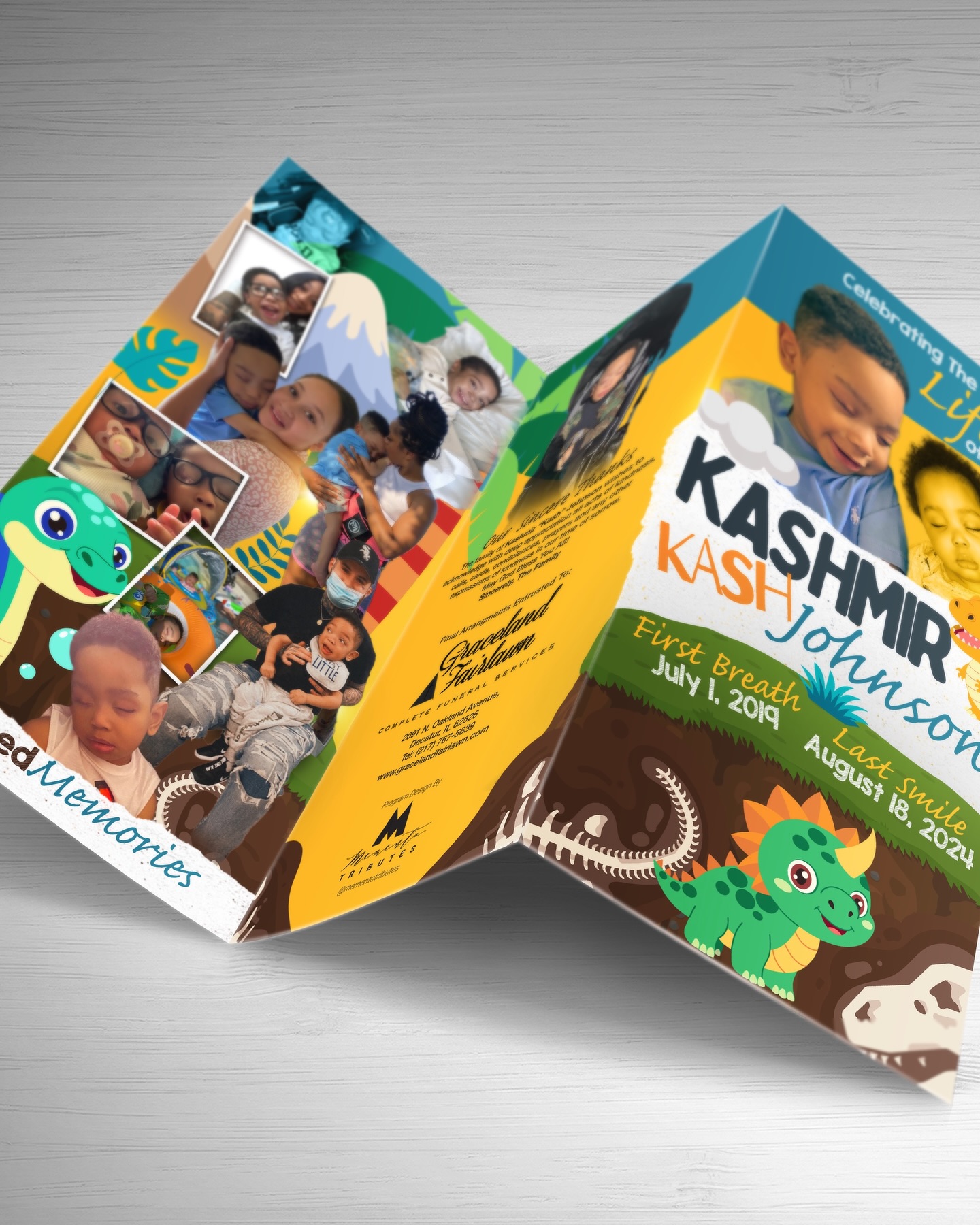 Custom Children's Trifold — Kashmir Johnson